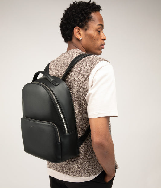 CARO Vegan Backpack - Sol | Color: Brown - variant::espresso
